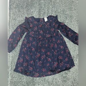 Toddler girl dress, long sleeve.